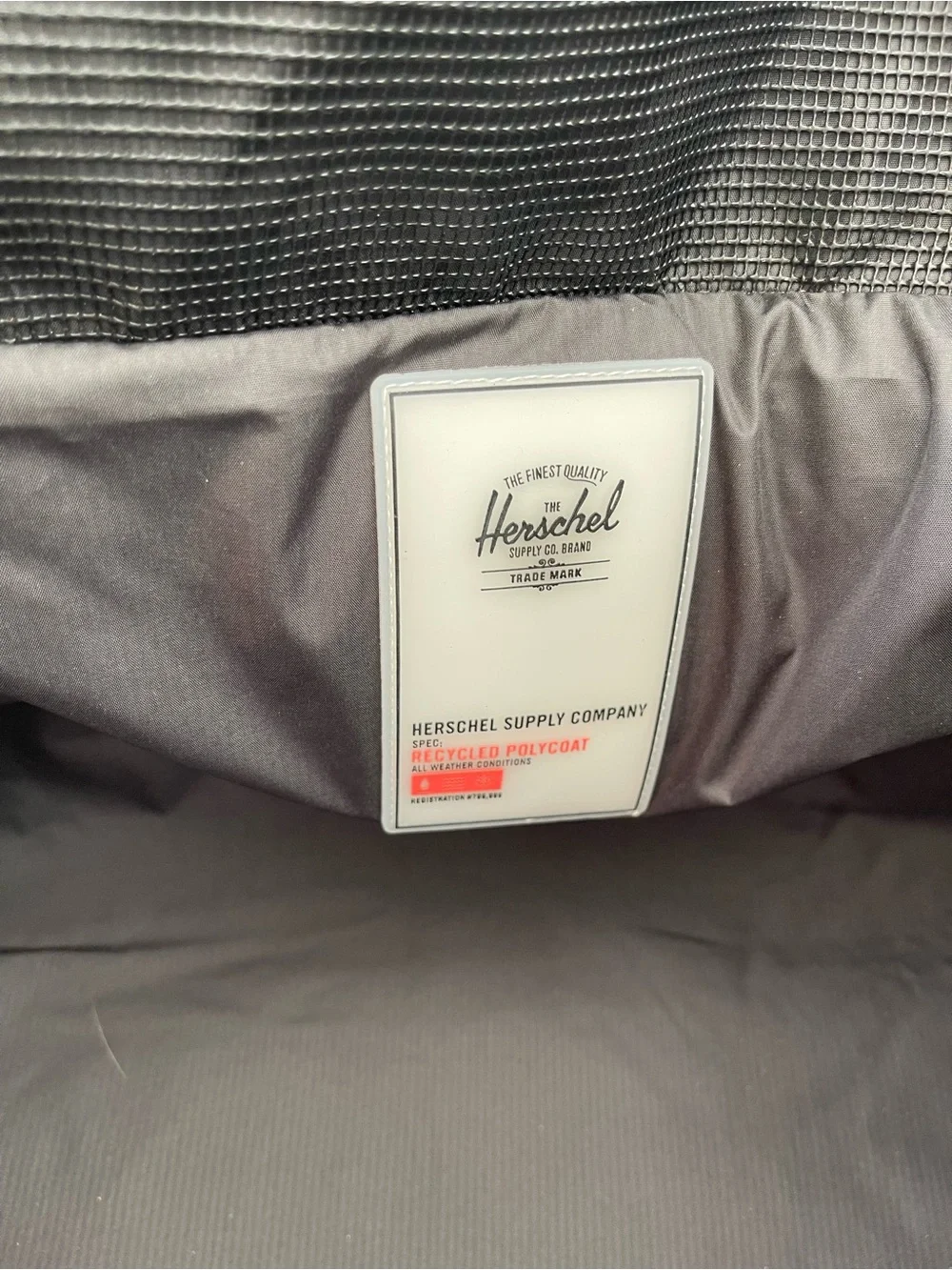 Herschel Supply Co Heritage Brown Travel 40 Liter Duffel Bag Unisex Style